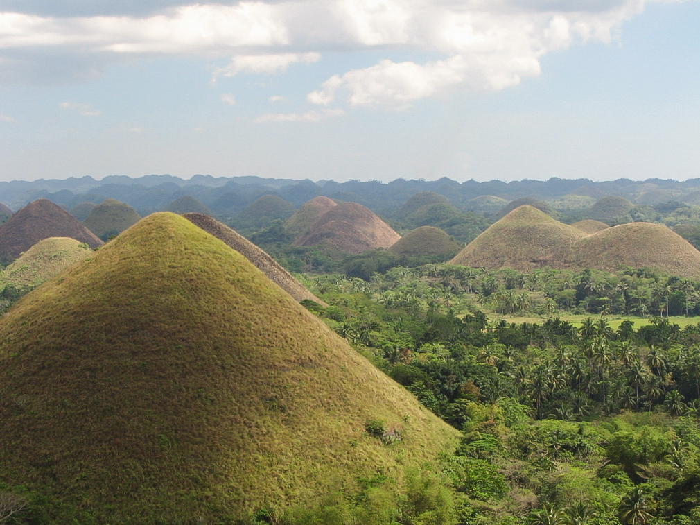 Chocolate Hills auf Bohol