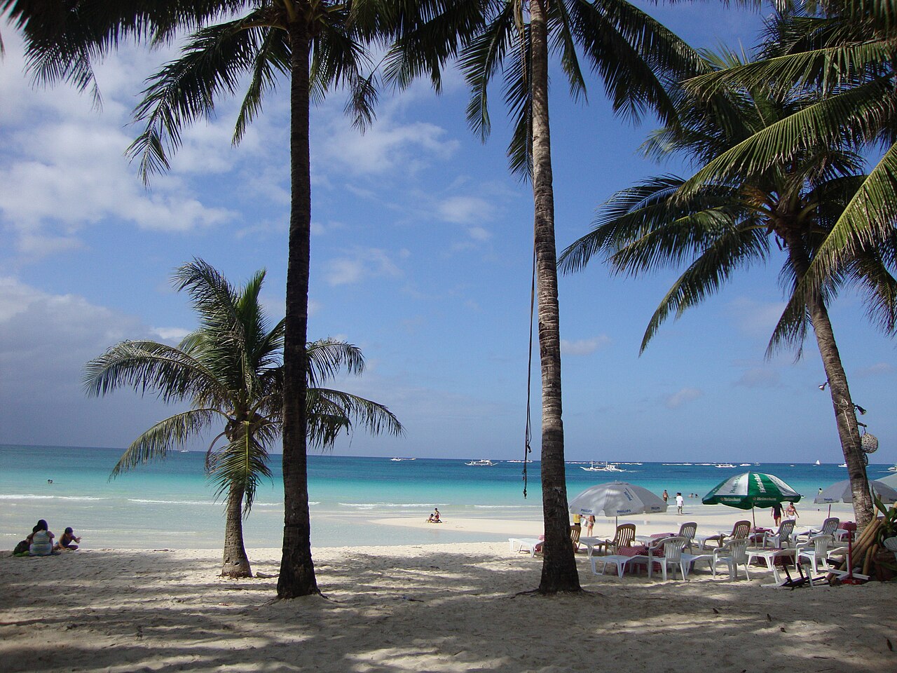 Strand auf Boracay