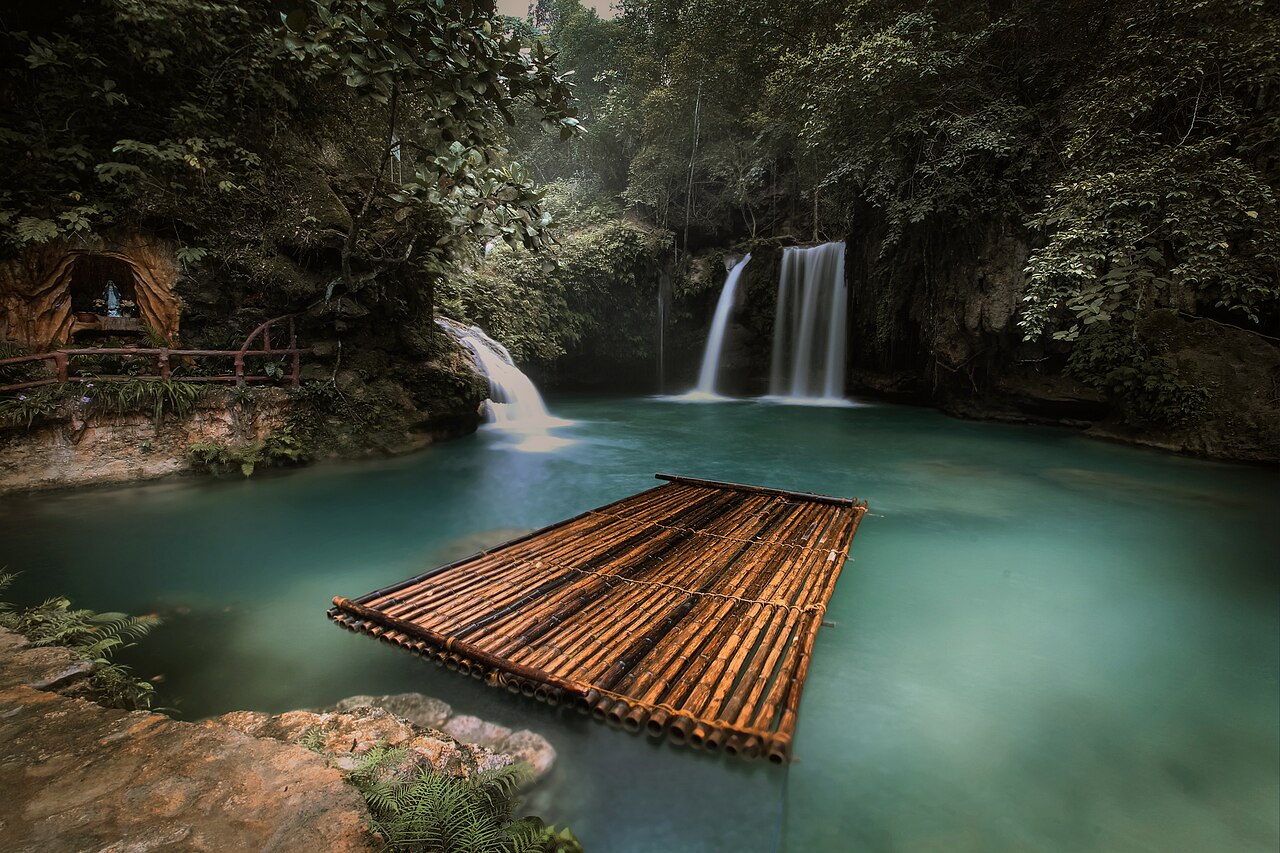 Kawasan Falls auf Cebu