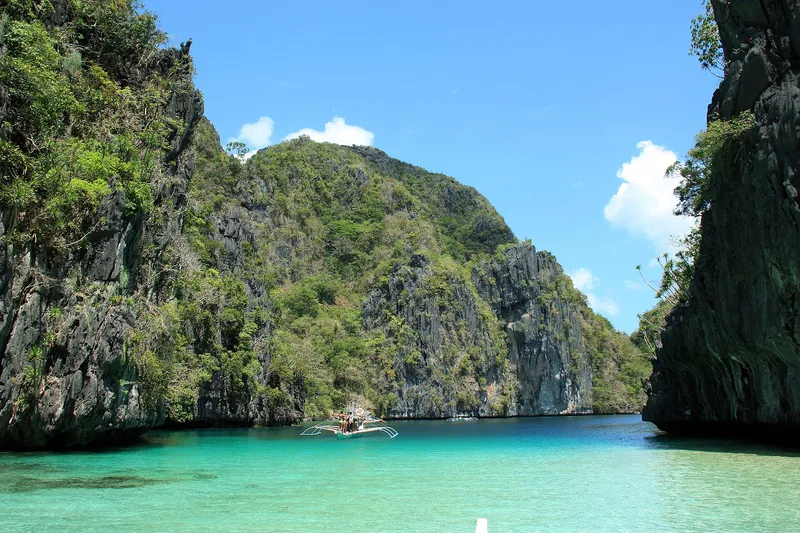 Lagune bei El Nido