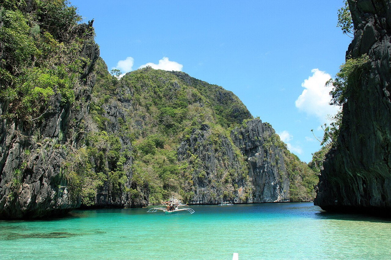 Lagune bei El Nido