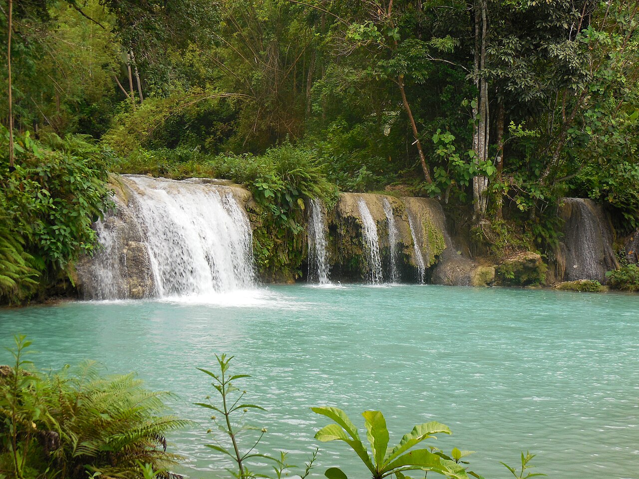 Cambugahay Falls auf Siquijor